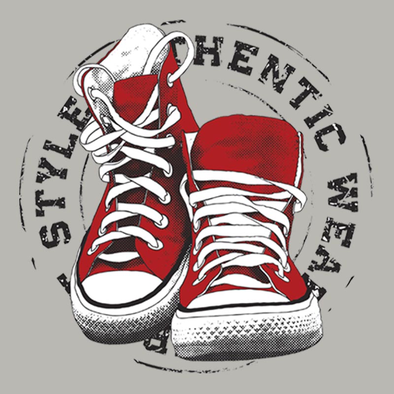 Embroidery Converse - Stil Schuhe Eisen auf Patch applizierte