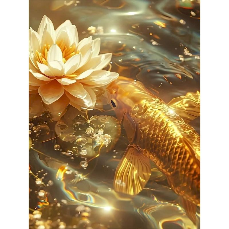 Embroidery Fish - SDOYUNO Diamant Kunst Malerei Koi Fisch