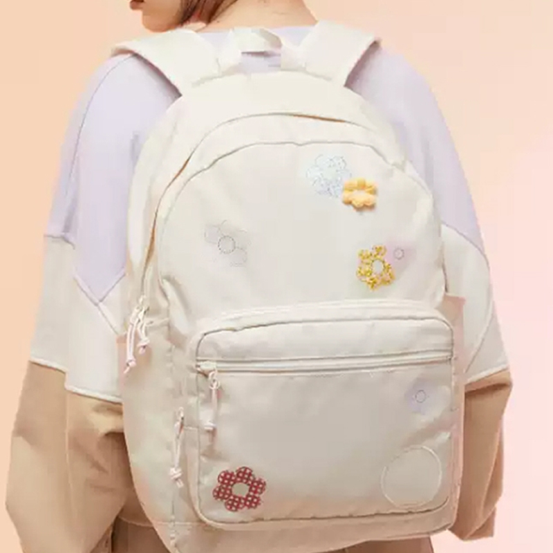 Embroidery Converse - Converse Polyester-Rucksack Regular Unisex Hell-Umber 10025826-A02