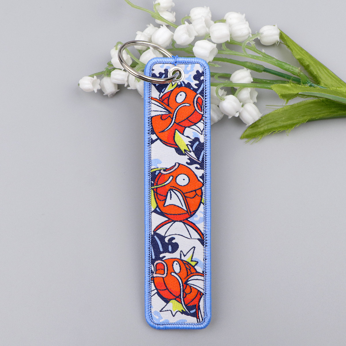 1 Stück japanischer Cartoon-Pr – Embroidery Keychain Bewertung und Preis
