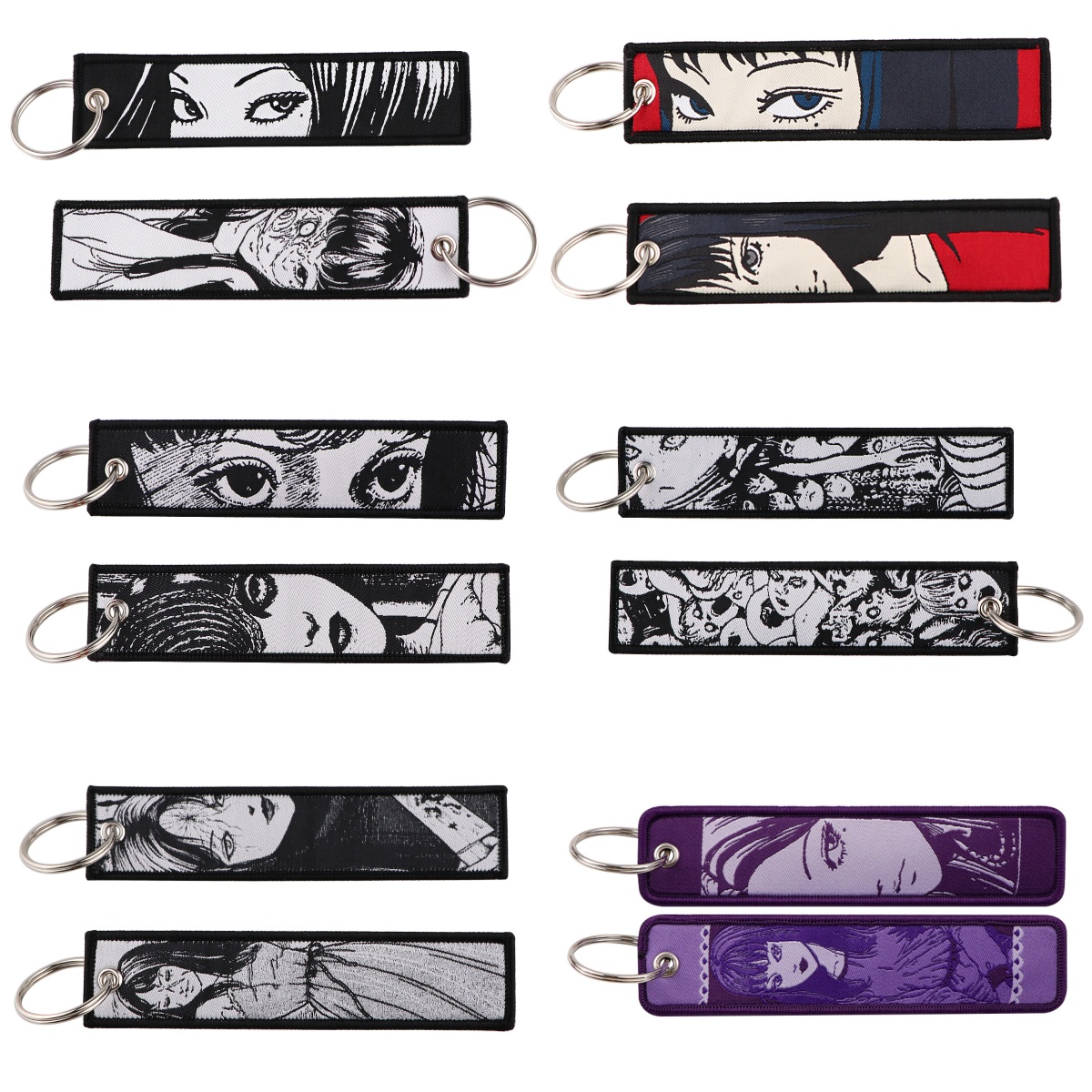 1 Stück Retro-Horror-Frauen-Ca – Embroidery Keychain Bewertung und Preis