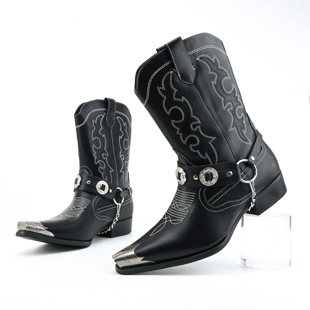 Herren Western-Lederstiefel mi – Embroidery On Leather Bewertung und Preis