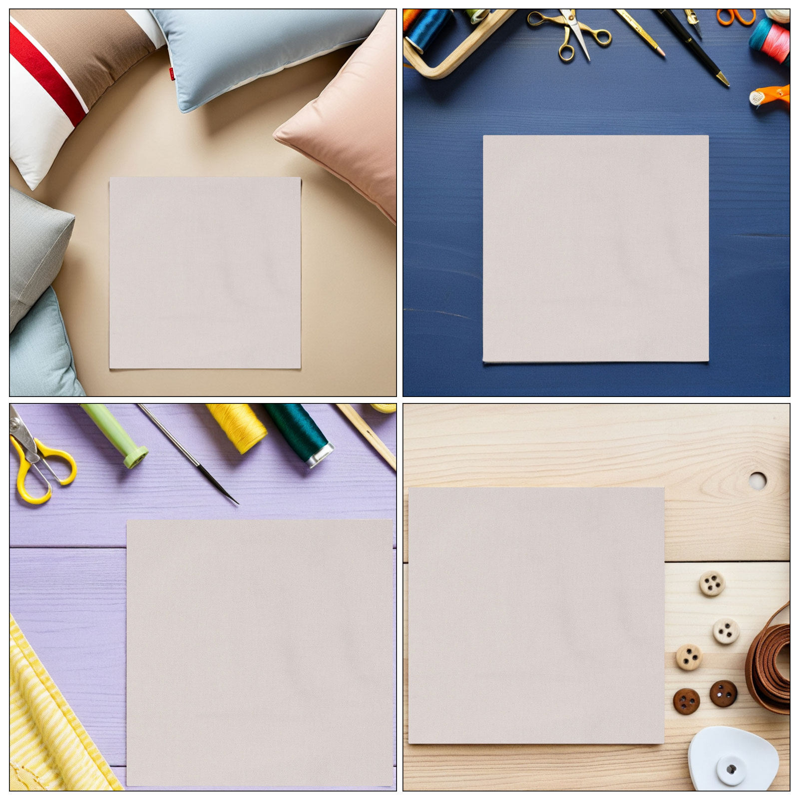 5 Stück Stickereistoff, Baumwo – Embroidery Details Bewertung und Preis