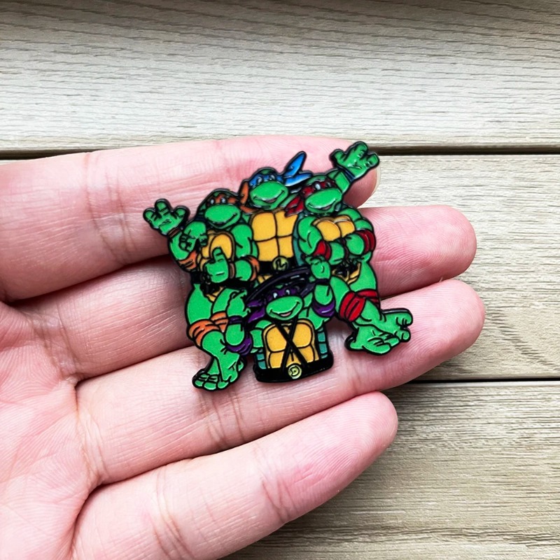 Cartoon Teenage Mutant Ninja T – Embroidery Fish Bewertung und Preis