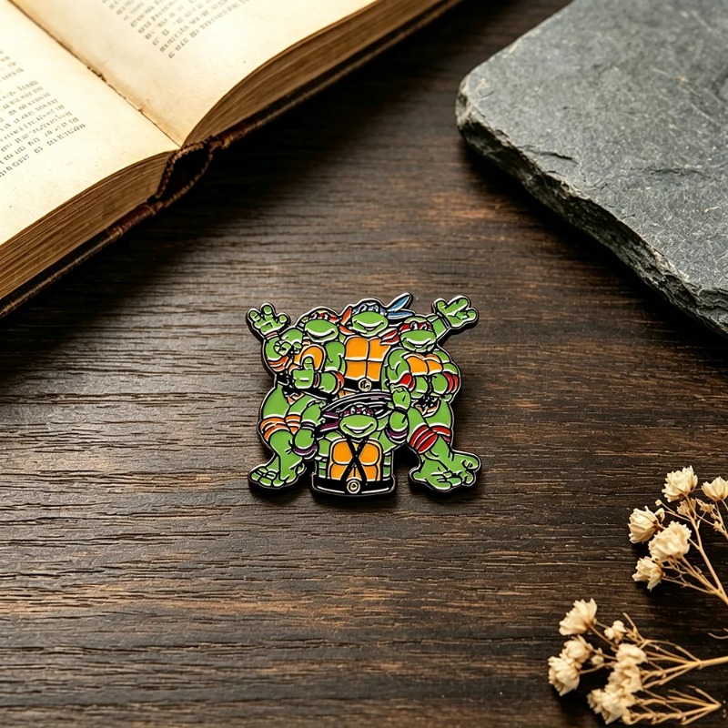 Cartoon Teenage Mutant Ninja T – Embroidery Fish Bewertung und Preis