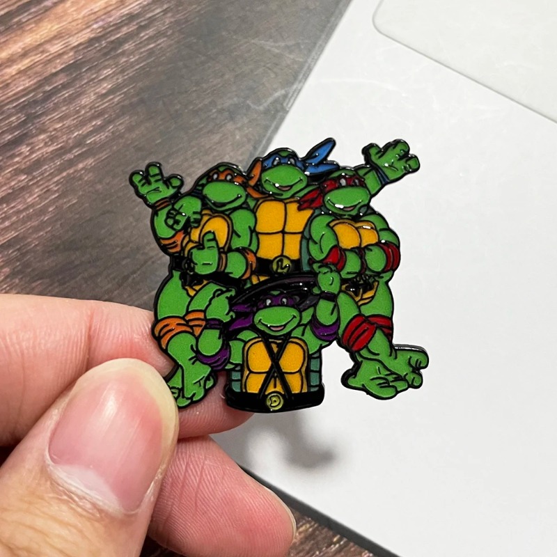 Cartoon Teenage Mutant Ninja T – Embroidery Fish Bewertung und Preis