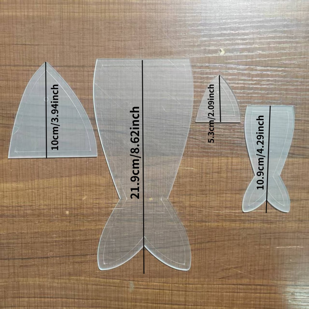 Fisch-Quiltvorlage Acryl-Nähwe – Embroidery Fish Bewertung und Preis