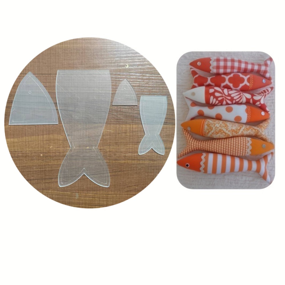 Fisch-Quiltvorlage Acryl-Nähwe – Embroidery Fish Bewertung und Preis