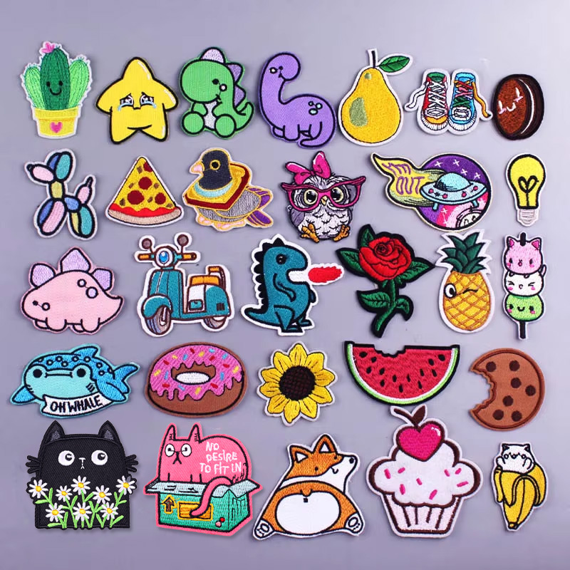 Cartoon Patch Streifen gestick – Embroidery Converse Bewertung und Preis