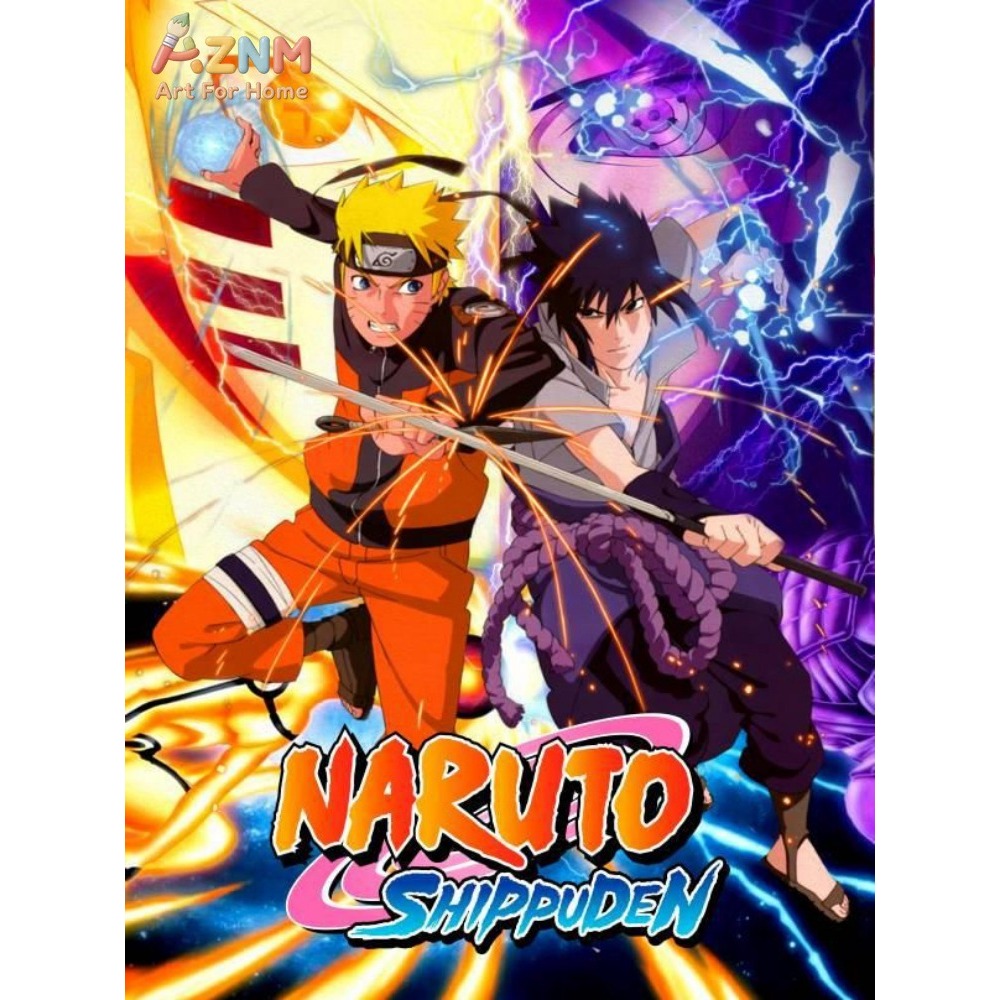 Rahmenloses 1-teiliges Naruto  – Embroidery For Beginners Bewertung und Preis