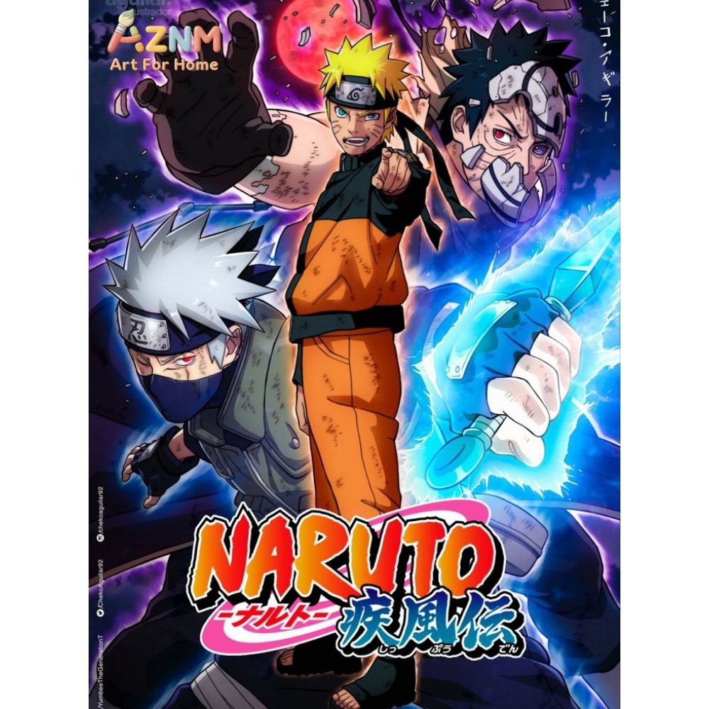 Rahmenloses 1-teiliges Naruto  – Embroidery For Beginners Bewertung und Preis