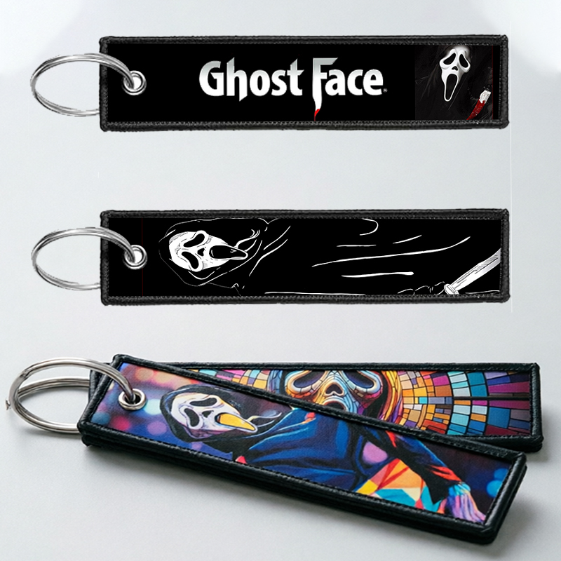 GHOST FACE Schlüsselanhänger f – Embroidery Keychain Bewertung und Preis