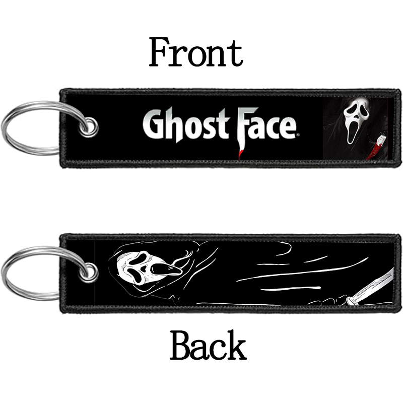 GHOST FACE Schlüsselanhänger f – Embroidery Keychain Bewertung und Preis