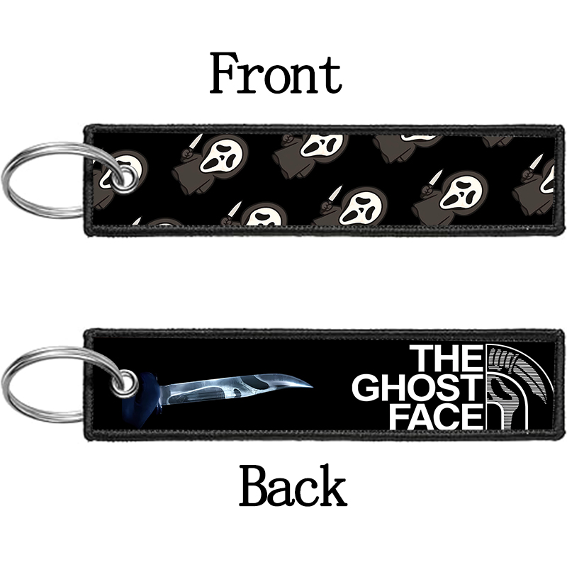 GHOST FACE Schlüsselanhänger f – Embroidery Keychain Bewertung und Preis