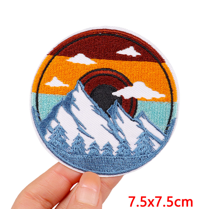 Camping/Abenteuer Patch Eisen  – Embroidery Converse Bewertung und Preis
