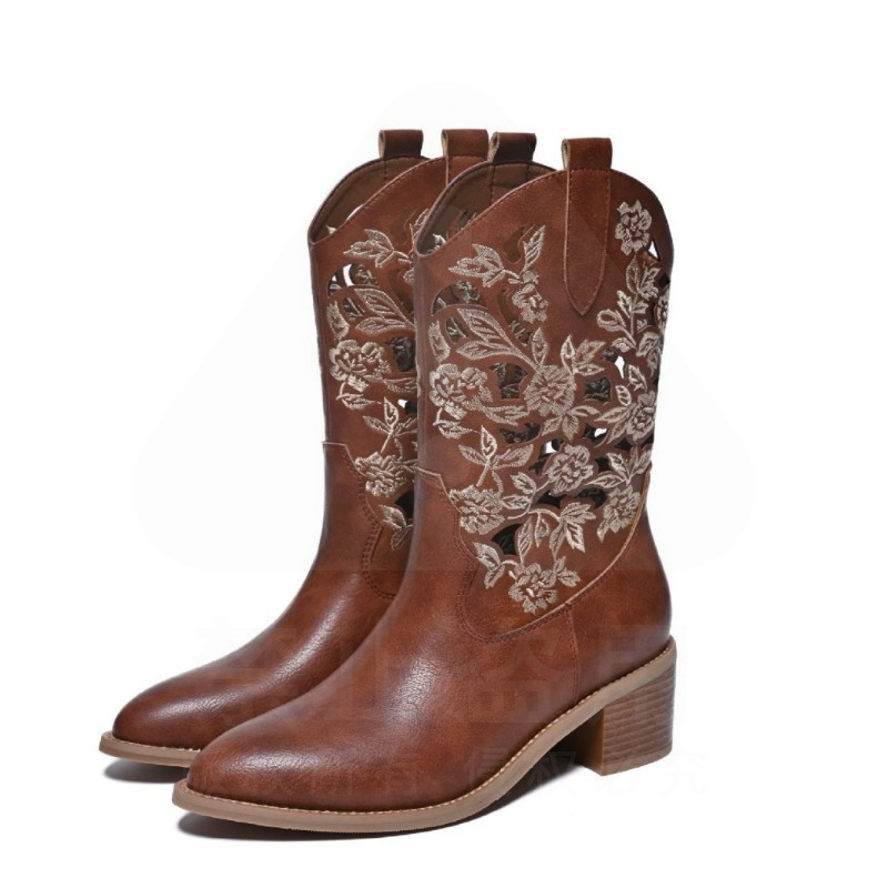 Retro-Damenschuhe, exquisite C – Embroidery On Leather Bewertung und Preis