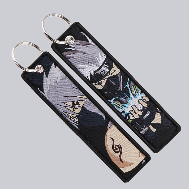 Anime Naruto Bestickte Schlüss – Embroidery Keychain Bewertung und Preis