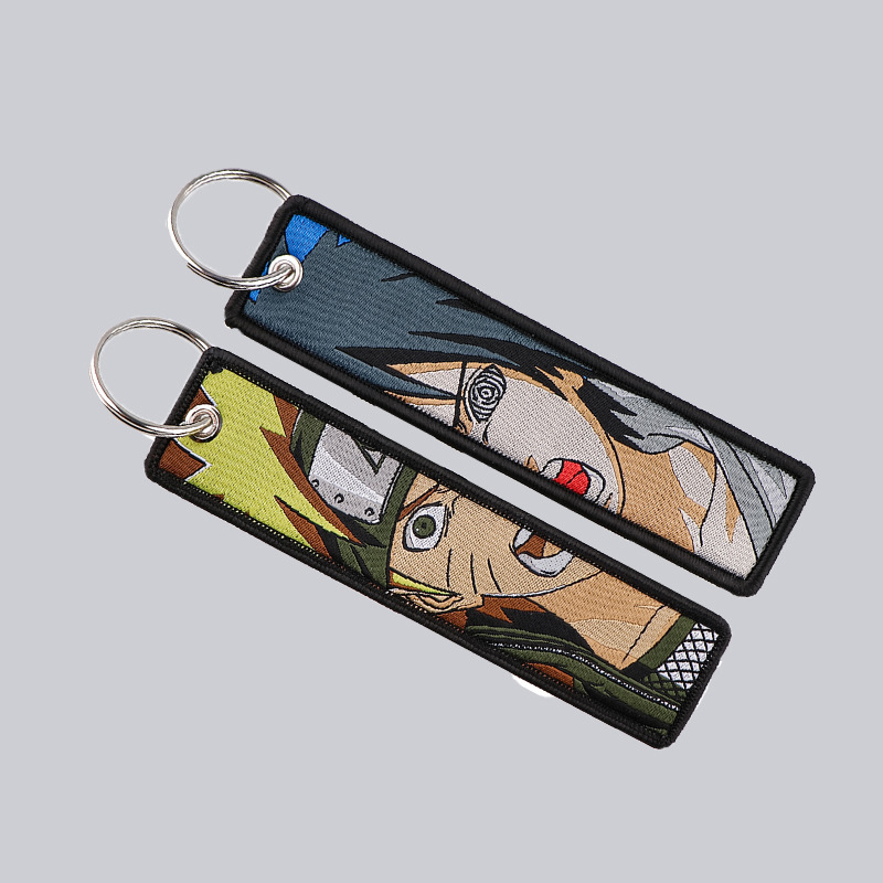 Anime Naruto Bestickte Schlüss – Embroidery Keychain Bewertung und Preis
