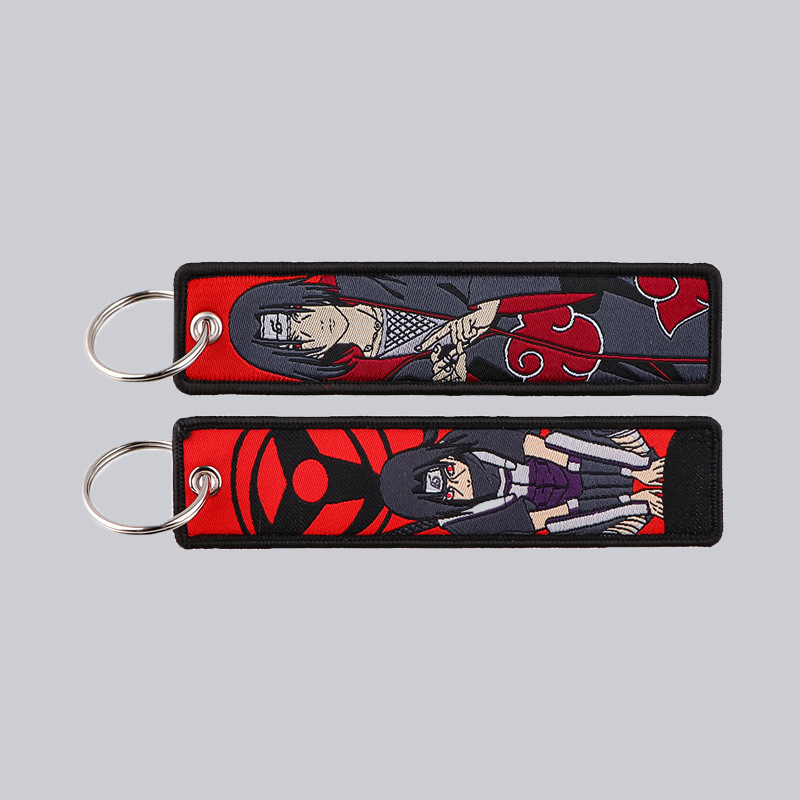 Anime Naruto Bestickte Schlüss – Embroidery Keychain Bewertung und Preis