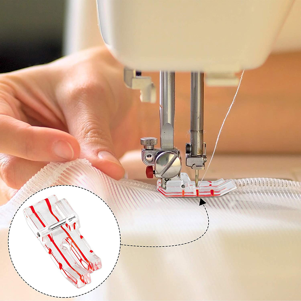 1/2 Stück Randführungs-Nähfuß, – Embroidery Generator Bewertung und Preis