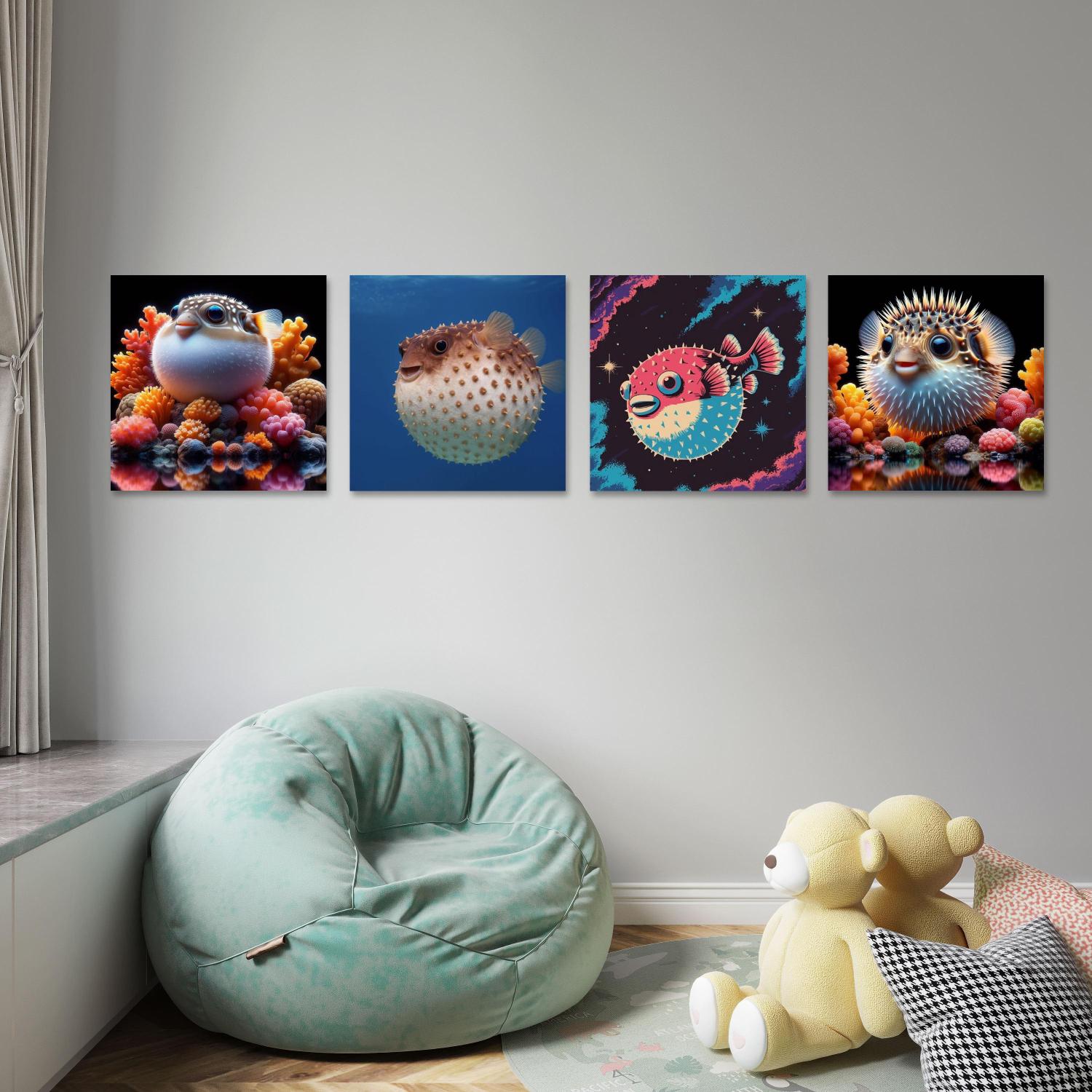 Lustiges Tier-Thema, DIY-Diama – Embroidery Fish Bewertung und Preis