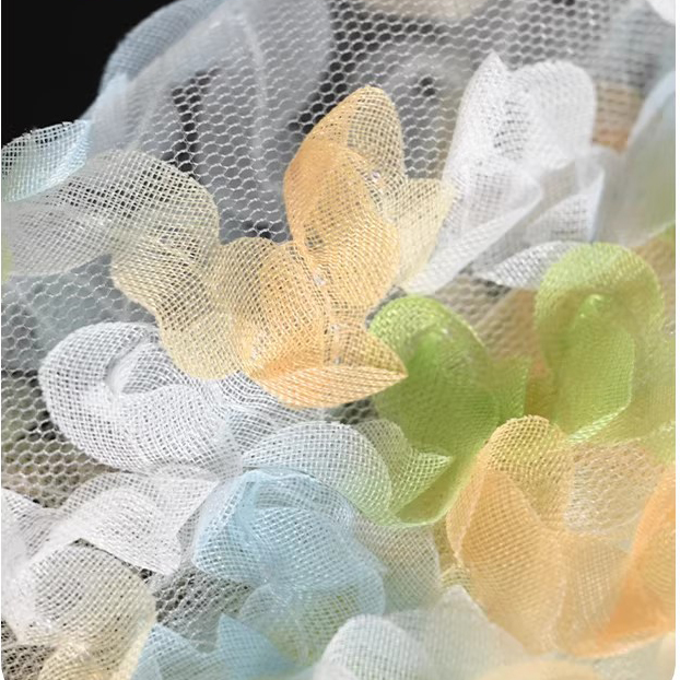 1 Yard neuer Gaze-Stoff für Kl – Embroidery Gradient Bewertung und Preis