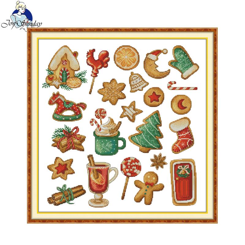 Kreuzstich-Set Lebkuchen-Fotog – Embroidery Xmas Kits Bewertung und Preis
