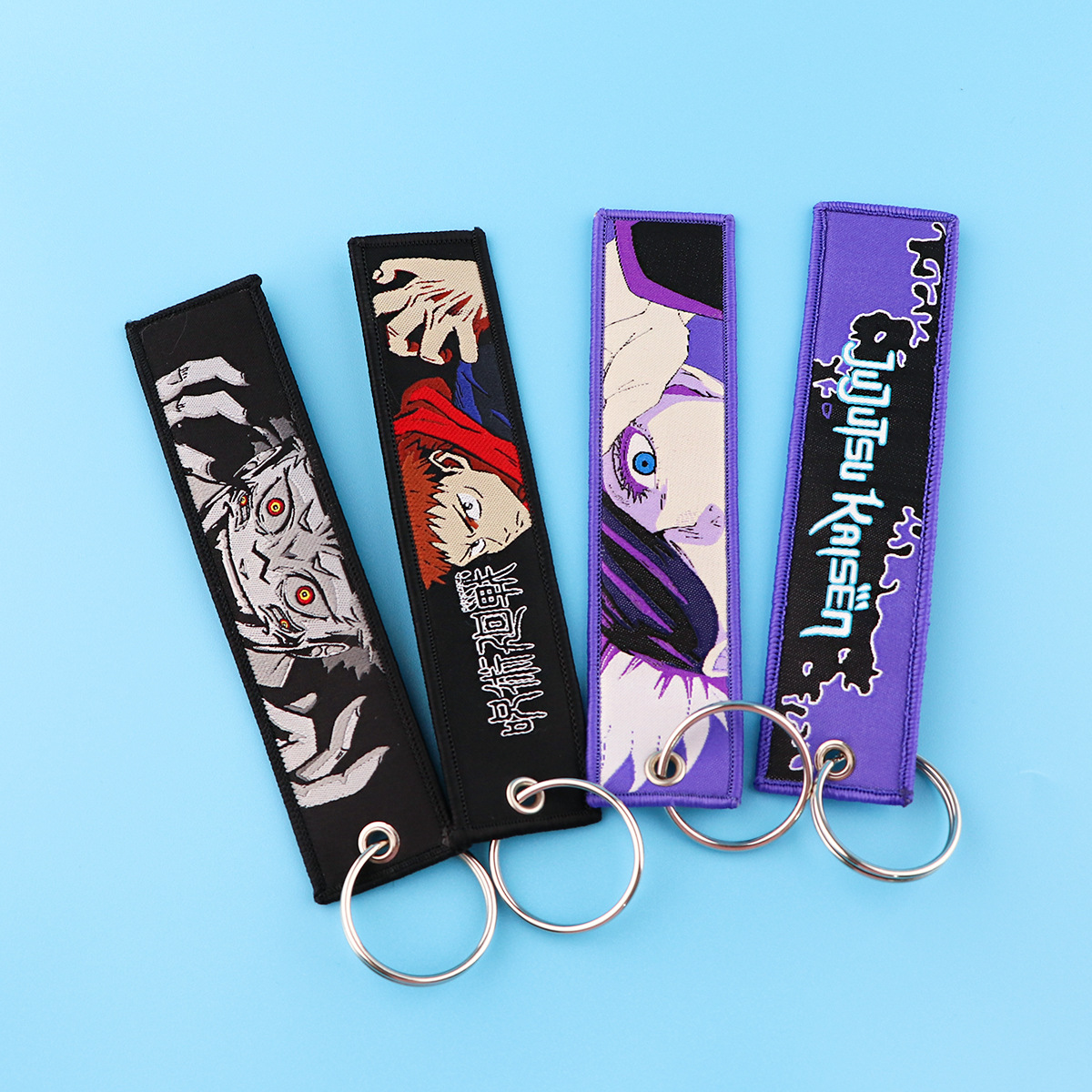 Anime Coole Satoru Gojo Sticke – Embroidery Keychain Bewertung und Preis