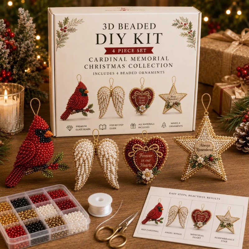 3D Perlen Weihnachtskätzchen K – Embroidery Xmas Kits Bewertung und Preis