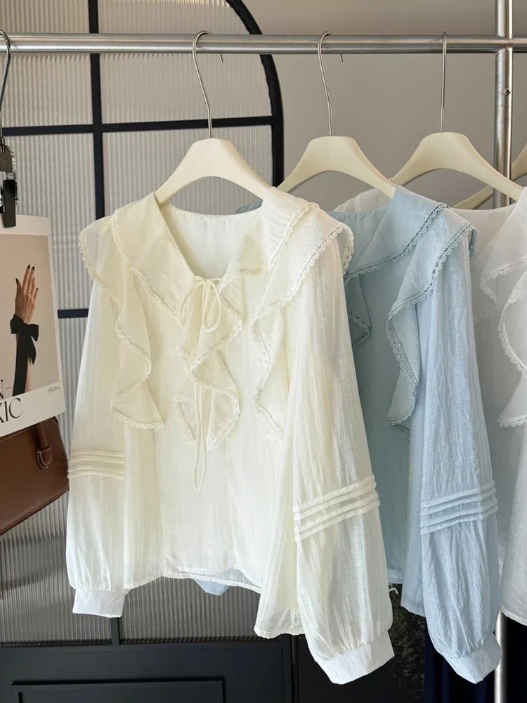 Französische V-Ausschnitt Blus – Embroidery Origin Bewertung und Preis