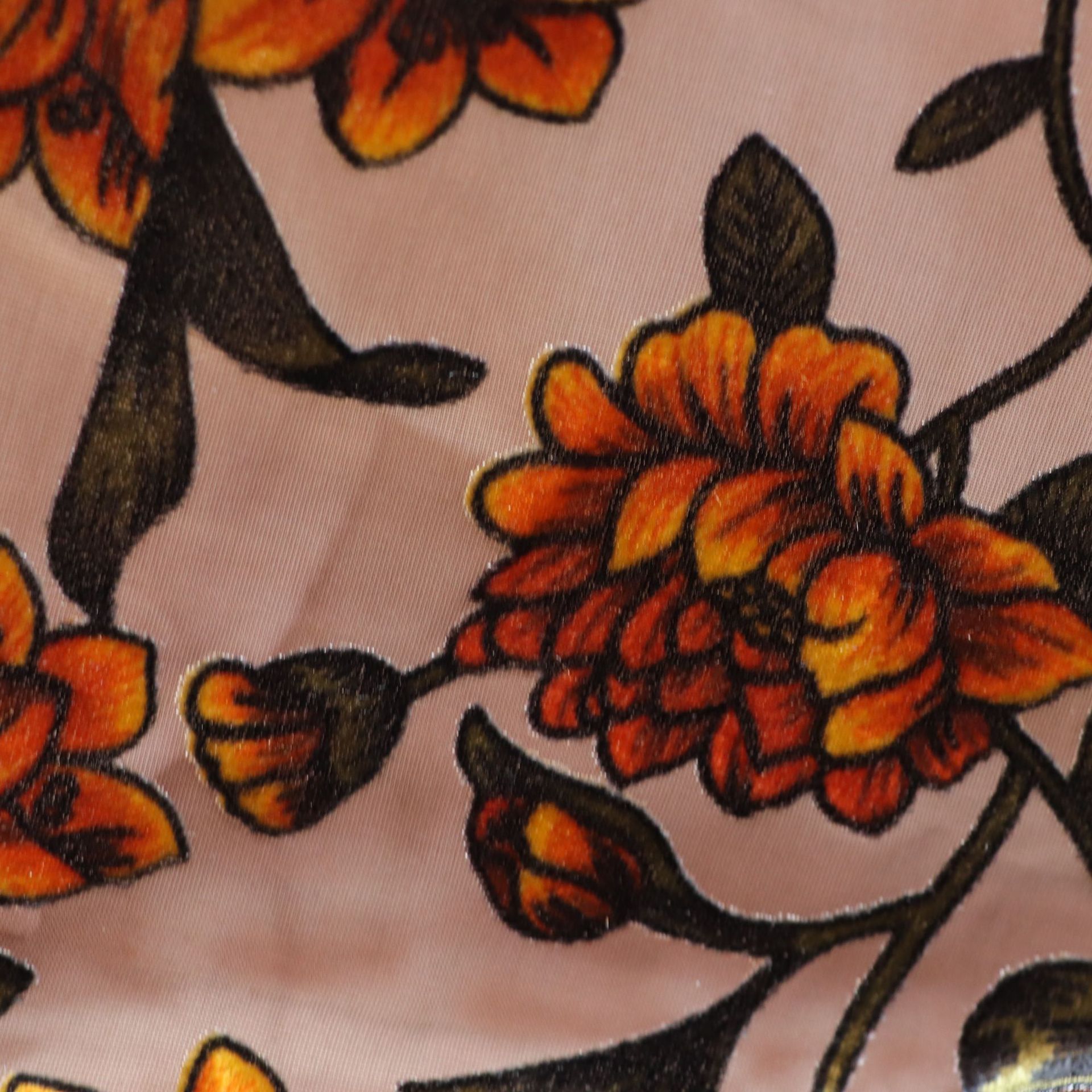 Gewebter Samt-Brokat, bedruckt – Velvet Fabric Embroidery Bewertung und Preis